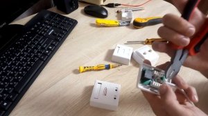 Как обжать сетевую розетку RJ-45