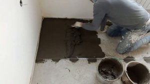 Как делать тонкую стяжку