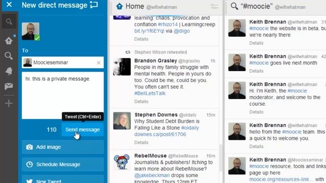 Sending Direct Messages on Twitter смотреть онлайн