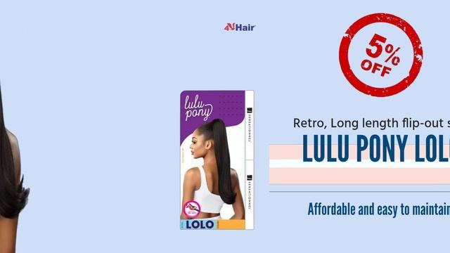 Labor Day Sale - Wholesale Hair Extensions Lulu Pony Lolo $500 min order смотреть онлайн