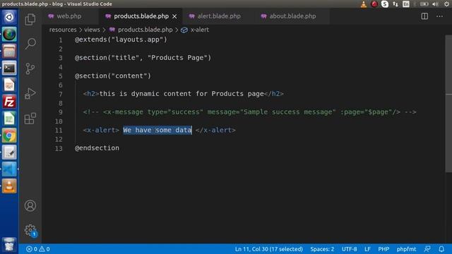 Learn Laravel 8 Beginners Tutorial #13 - Slots & Inner Slots of Component in Laravel (#3) смотреть онлайн