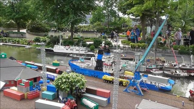 LEGOLAND, FULL MINIPARK. Обзор всего Минипарка в Леголенде смотреть онлайн