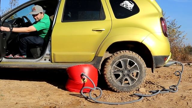 Надувной пневмодомкрат Air Jack от Time Trial смотреть онлайн