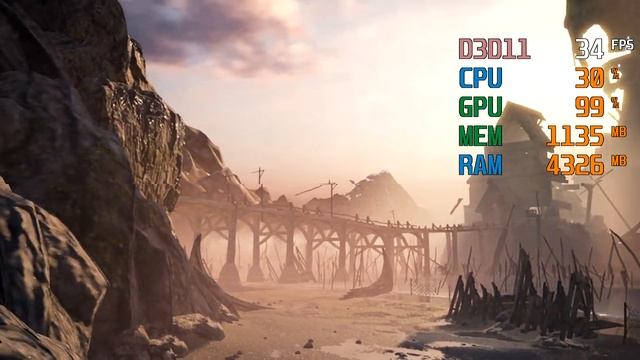 Radeon Vega 3 Graphics -- AMD Athlon 200GE -- Hellblade Senua's Sacrifice FPS Test смотреть онлайн