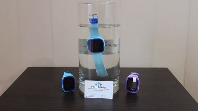 Тест на водонепроницаемость - DF25 детские часы с GPS смотреть онлайн