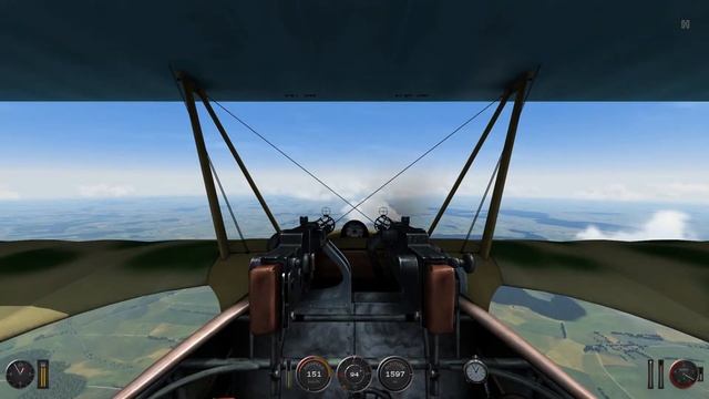 Rise of Flight: Fokker Dr.I - Überhitzung bei langen Strecken und Vollgas? [deutsch] смотреть онлайн