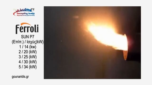 Ferroli SUN P7/P12 καυστήρας pellet смотреть онлайн