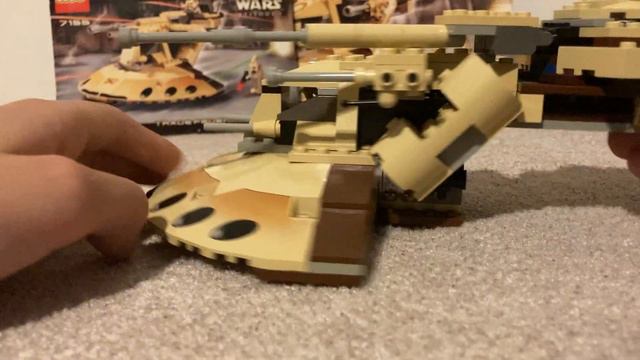 LEGO starwars set 7155 trade Federation AAT review!!!! смотреть онлайн