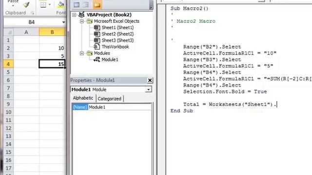 Excel VBA 2010 Tutorial 5: Intro to editing VBA code смотреть онлайн
