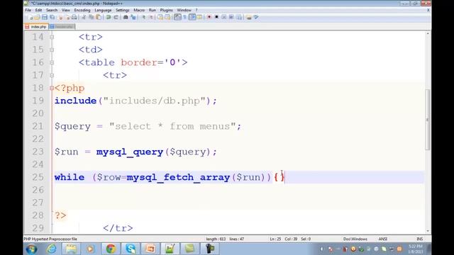Create admin panel and website using php and mysql Hindi Part 5 смотреть онлайн