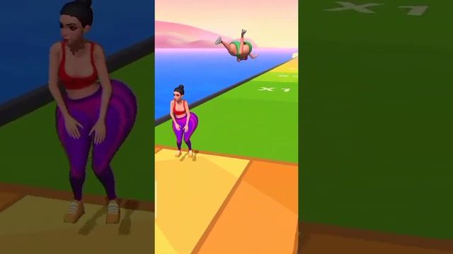 Twerk Race 3D - All Levels Gameplay Trailer - Android iOS Gameplay #9 смотреть онлайн