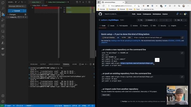 Make Your First Changes in Git смотреть онлайн