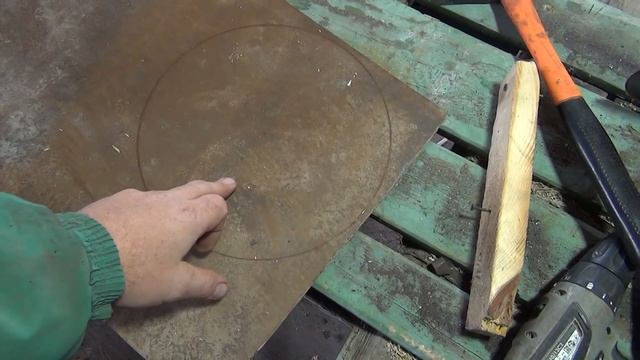 Как сделать печь длительного горения, бубафоня из газового баллона смотреть онлайн