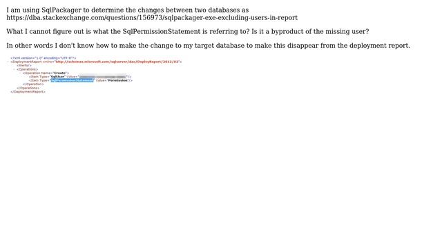 Databases: SqlPackager.exe what is SqlPermissionStatement? смотреть онлайн