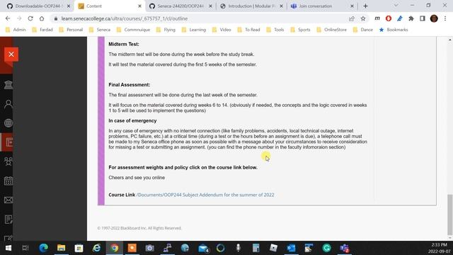 OOP244NAA - 2227 - Introduction (only second half recorded) смотреть онлайн