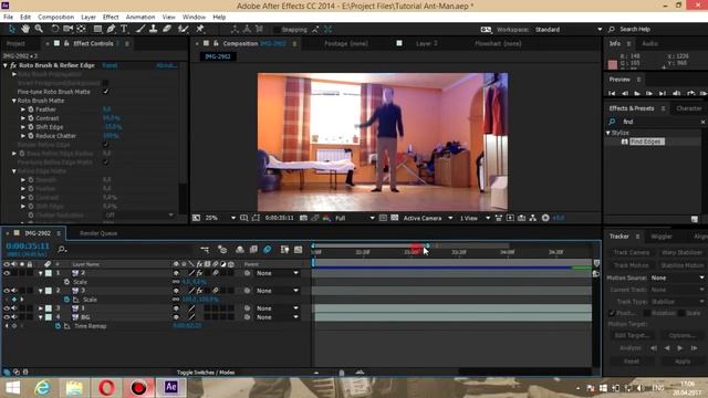 Монтаж Человек Муравей в AFTER EFFECTS Ant Man смотреть онлайн
