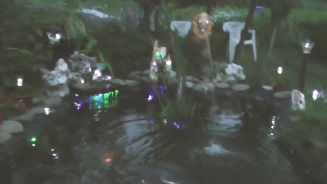 Пруд на даче