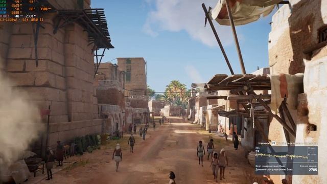 Xeon E3-1230 v2 + GTX 1050 TI + 16 GB DDR3 RAM. Assassin’s Creed Origins. #6 смотреть онлайн