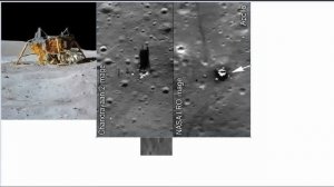 Индия сфотографировала следы американцев на луне. What's left of the Apollos? With English subtitle