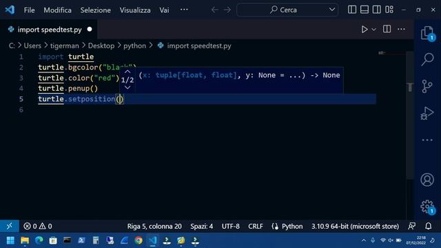 How to write Text in Python Turtle смотреть онлайн