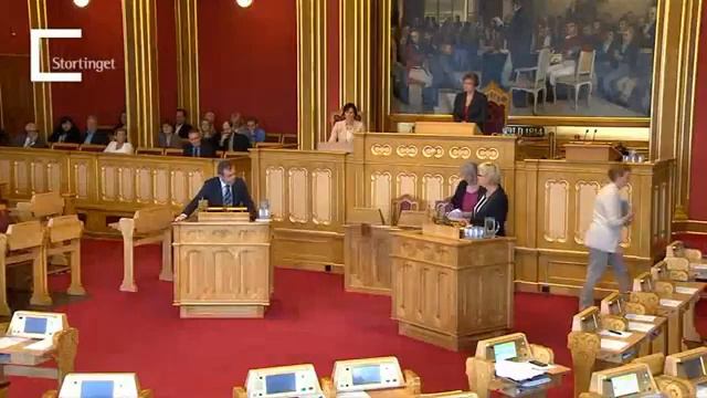 16.05.2013 Sak 4 2 Henning Warloe utfordrer Kristin Halvorsen смотреть онлайн