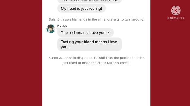 The Red Means I Love You || Kuroshou || Haikyuu Texts || Valentines Special смотреть онлайн