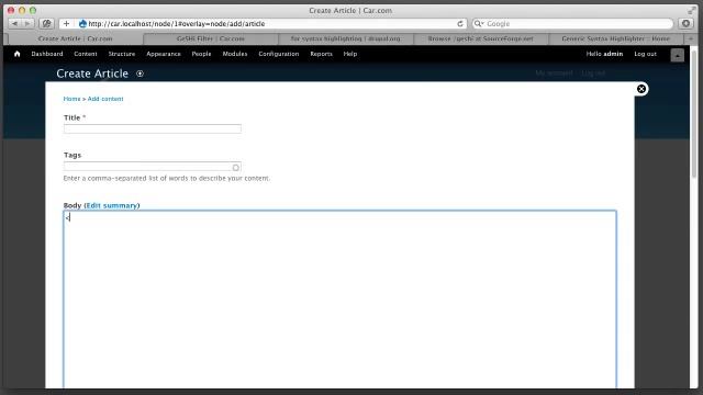 Highlight Code With GeSHi Filter In Drupal 7 смотреть онлайн