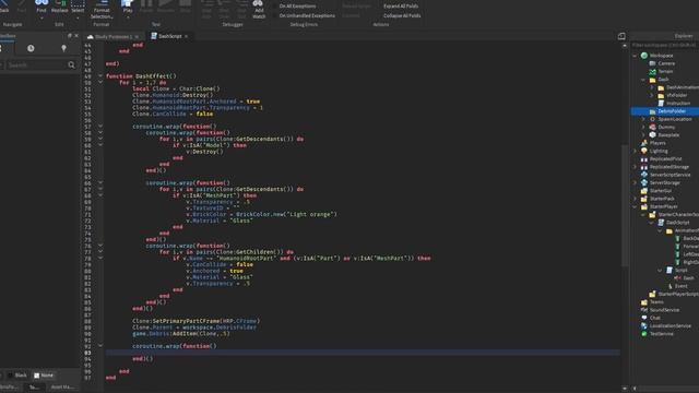 Roblox Studio | Dash Tutorial смотреть онлайн
