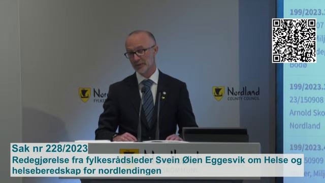 Fylkestinget, desember 2023, dag 2, del2 смотреть онлайн