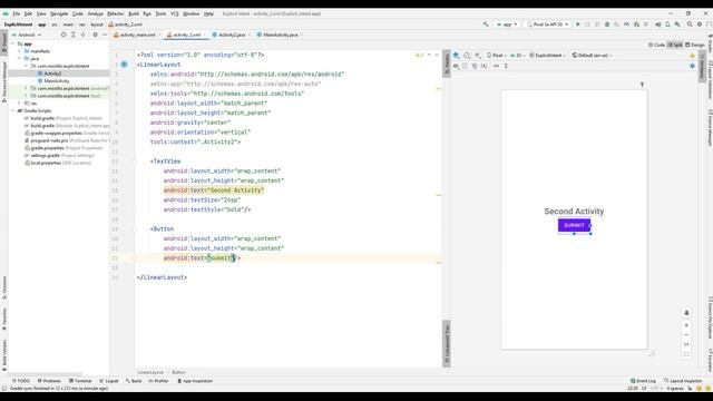 Android Studio Explicit Intent.Miracle Group смотреть онлайн