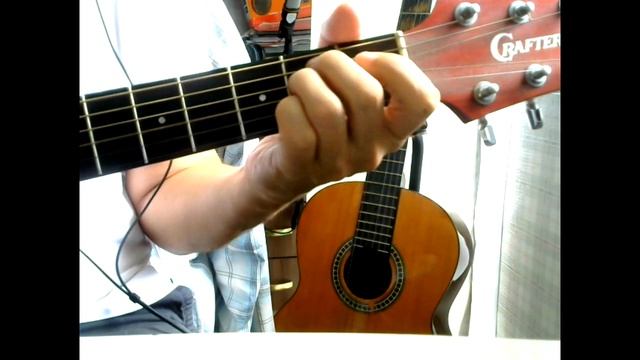 Анастасия (Ю. Антонов) Аккорды на гитаре. смотреть онлайн