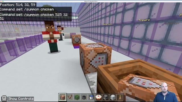 Every way to trigger a command block - Minecraft Education Edition смотреть онлайн