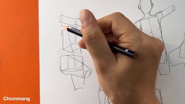 How to draw bodies with boxes (+Simplify Anatomy) смотреть онлайн
