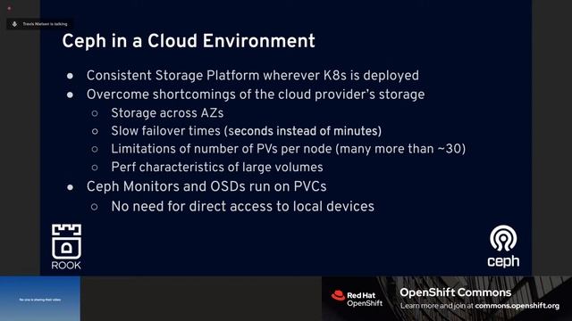 OCB: AMA on Rook - Travis Nelson (Red Hat) and guests смотреть онлайн