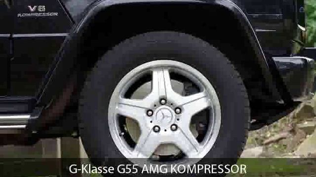 Mercedes-Benz G-class G55 AMG KOMPRESSOR смотреть онлайн