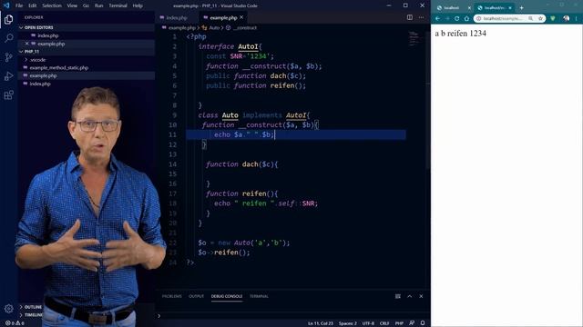 PHP 7.4 Teil 11/3, OOP in PHP; abstract class, interface, trait, final смотреть онлайн