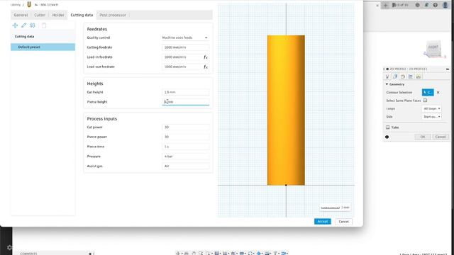 PlasmaCut a part using fusion 360 and Masso G3 смотреть онлайн