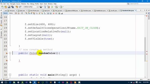 How to set random background color смотреть онлайн