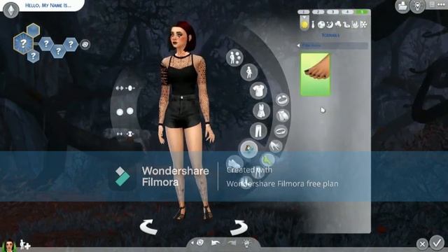 Sims 4 Dark Sim CAS смотреть онлайн