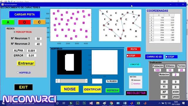 ?? Programación e IA ~ Trayectorias con Redes de Kohonen, Hopfield y Algoritmos genéticos смотреть онлайн