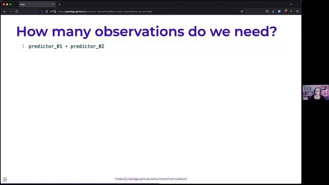 How many folds is too many? Efficient simulation for everyday data decisions - Julia Silge смотреть онлайн