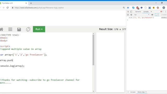 Append multiple values to the array in javascript? смотреть онлайн