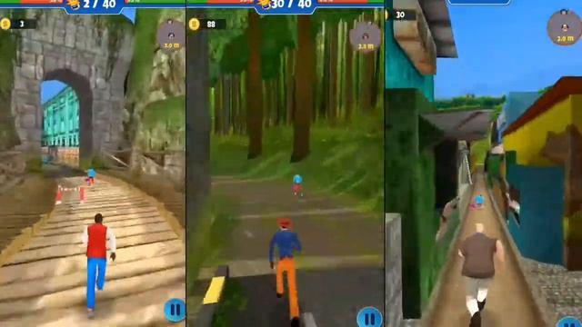 Noob VS Pro VS Hacker | STREET CHASER | Android iOS Gameplay смотреть онлайн