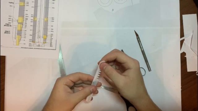 Ракетостроение. Строим РН Ангра-5 из бумаги. Часть 1. смотреть онлайн