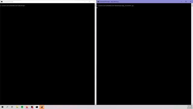 Python UDP Send/Receive смотреть онлайн