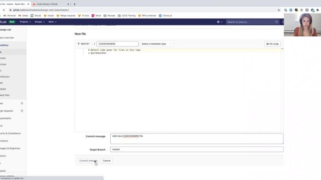 How to set up codeowners file - walkthrough смотреть онлайн