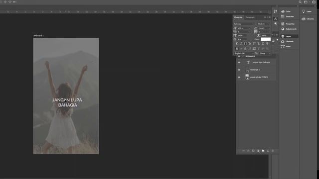 Tutorial sederhana mengedit foto untuk stories instagram pakai photoshop. смотреть онлайн