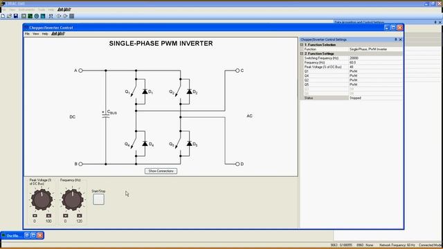 Single-Phase PWM Inverter - Chopper/Inverter - 9063