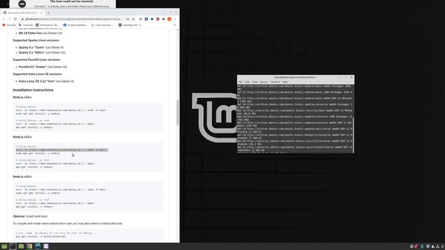 Install NodeJS on linux with terminal. смотреть онлайн