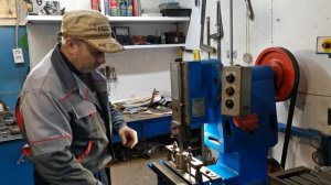 Самодельный долбежный станок по металлу. Обзор конструкции ч.3